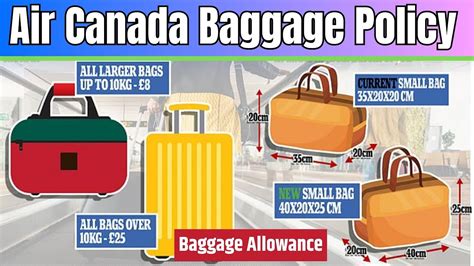 air canada checked bags